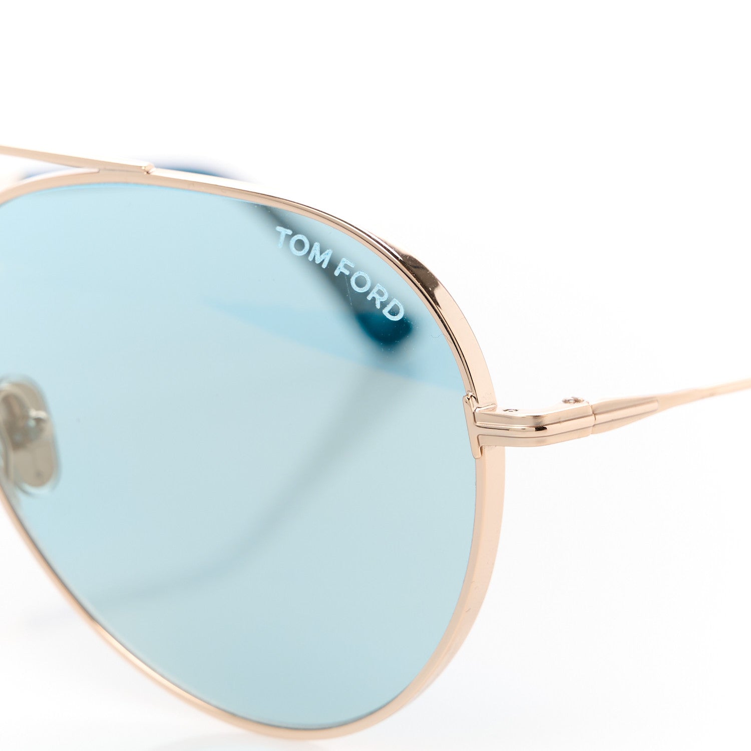 Tom Ford Metal Dashel-02 Sunglasses TF996 Blue Gold 7 of 8