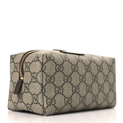 Gucci Soft GG Supreme Monogram Calfskin Medium Ophidia Cosmetic Case Beige Ebony New Acero 3 of 10