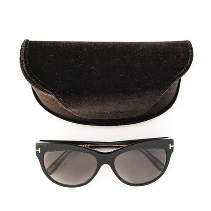 Tom Ford Polarized Lily Sunglasses TF430 Black 12 of 12