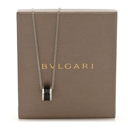 Bulgari Sterling Silver Ceramic Save The Children Pendant Necklace 5 of 5