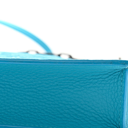 Louis Vuitton Taurillon Monogram Sac Plat Messenger Turquoise 10 of 10