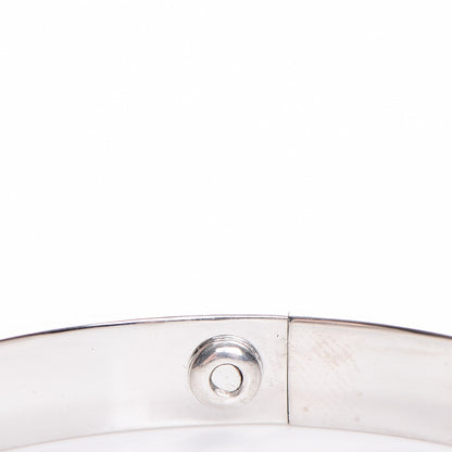 Cartier 18K White Gold 6 Diamond LOVE Bracelet 18 9 of 9