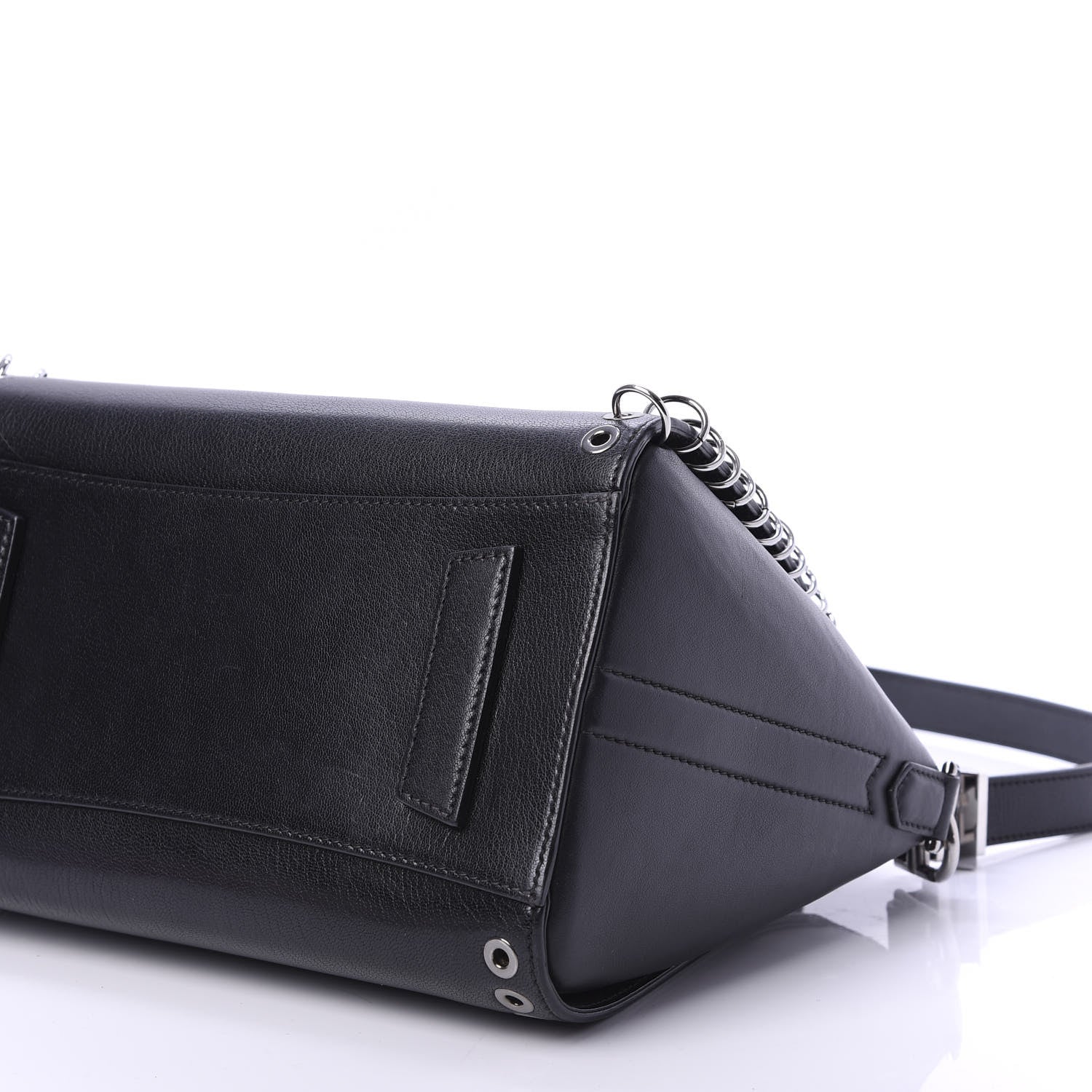 Givenchy Sugar Goatskin Small Eyelet Antigona Black 10 of 13