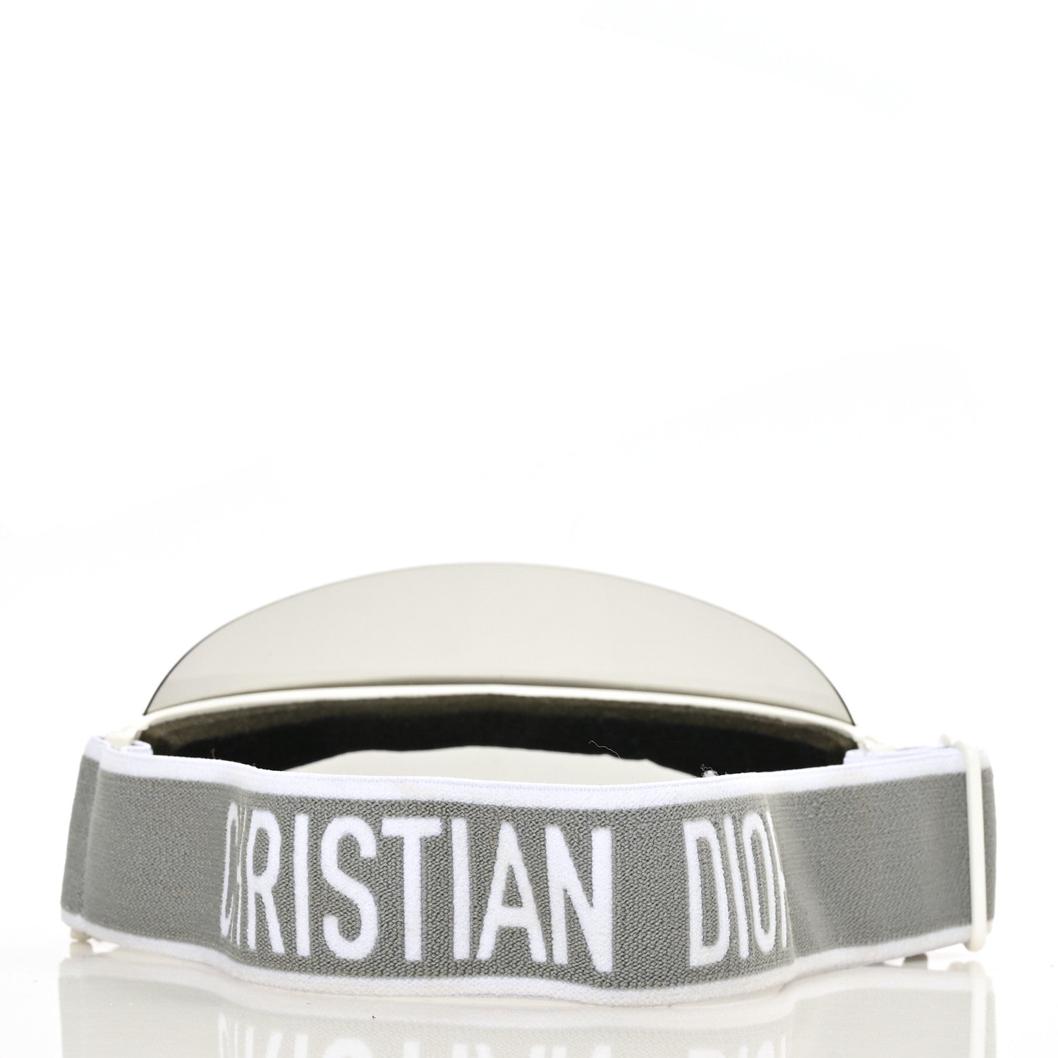 Christian Dior Mirrored DiorClub1 Sun Visor Grey 5 of 7