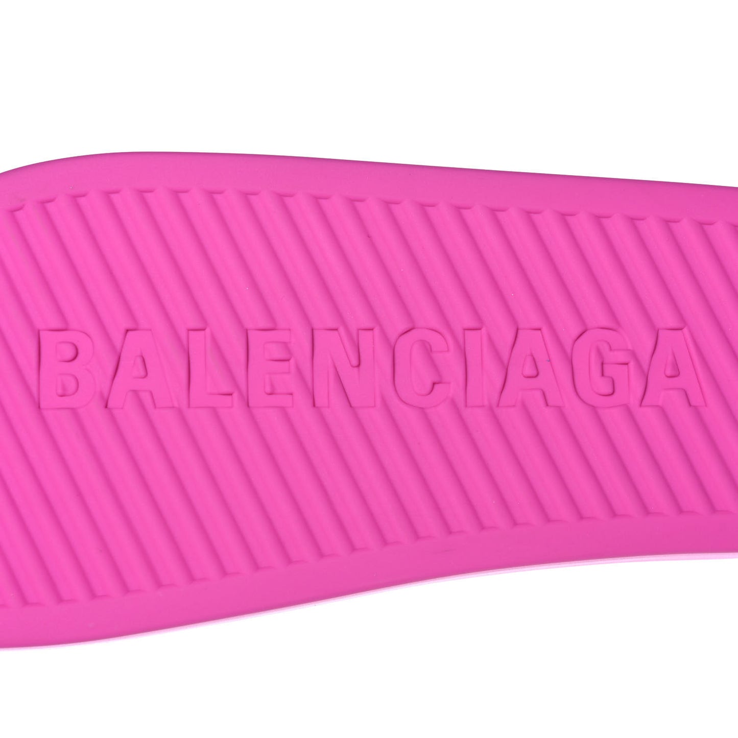 Rubber Womens Chunky Slide Sandals 41 Pink