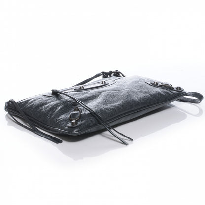 Balenciaga Agneau Flat Handle Clutch Anthracite 4 of 7