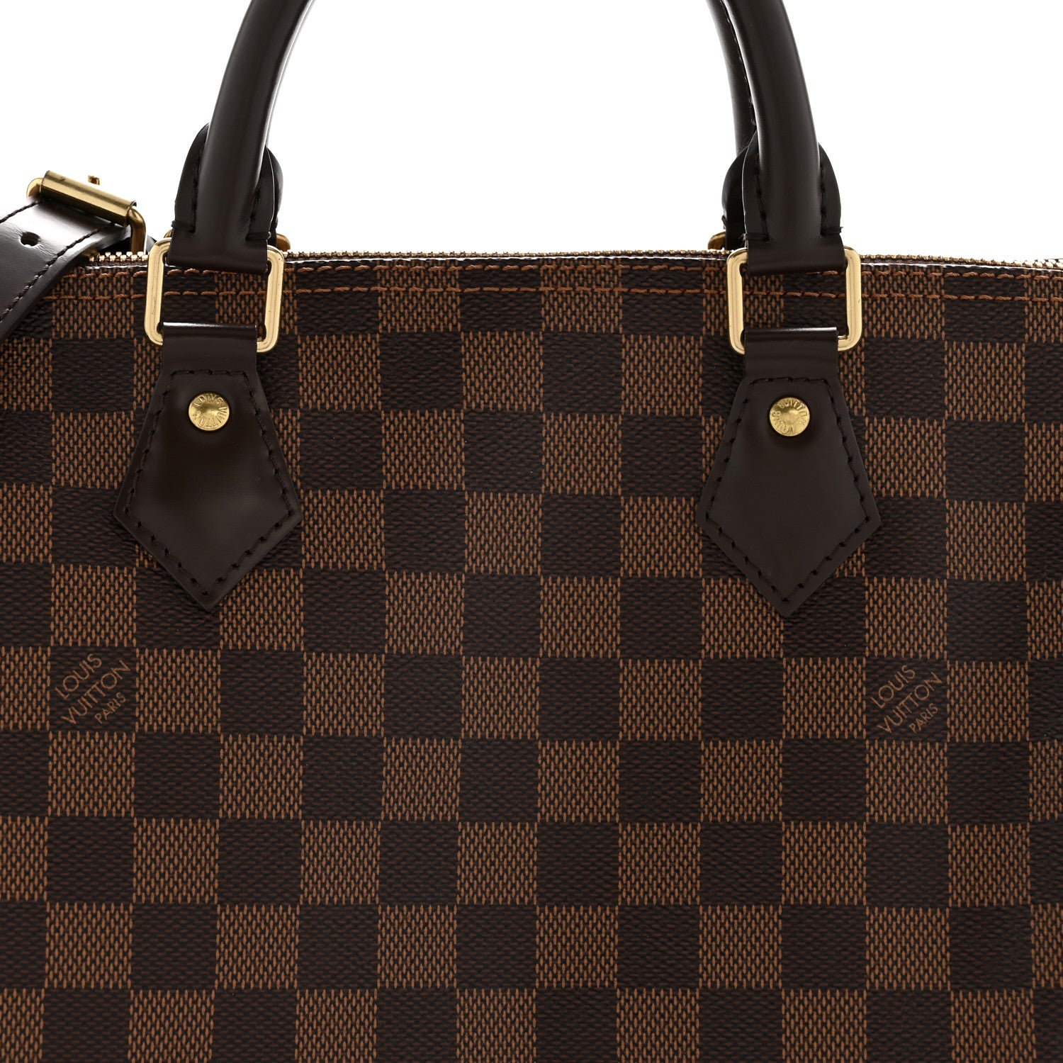 Louis Vuitton Damier Ebene Speedy Bandouliere 30 9 of 13