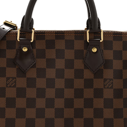 Louis Vuitton Damier Ebene Speedy Bandouliere 30 9 of 13