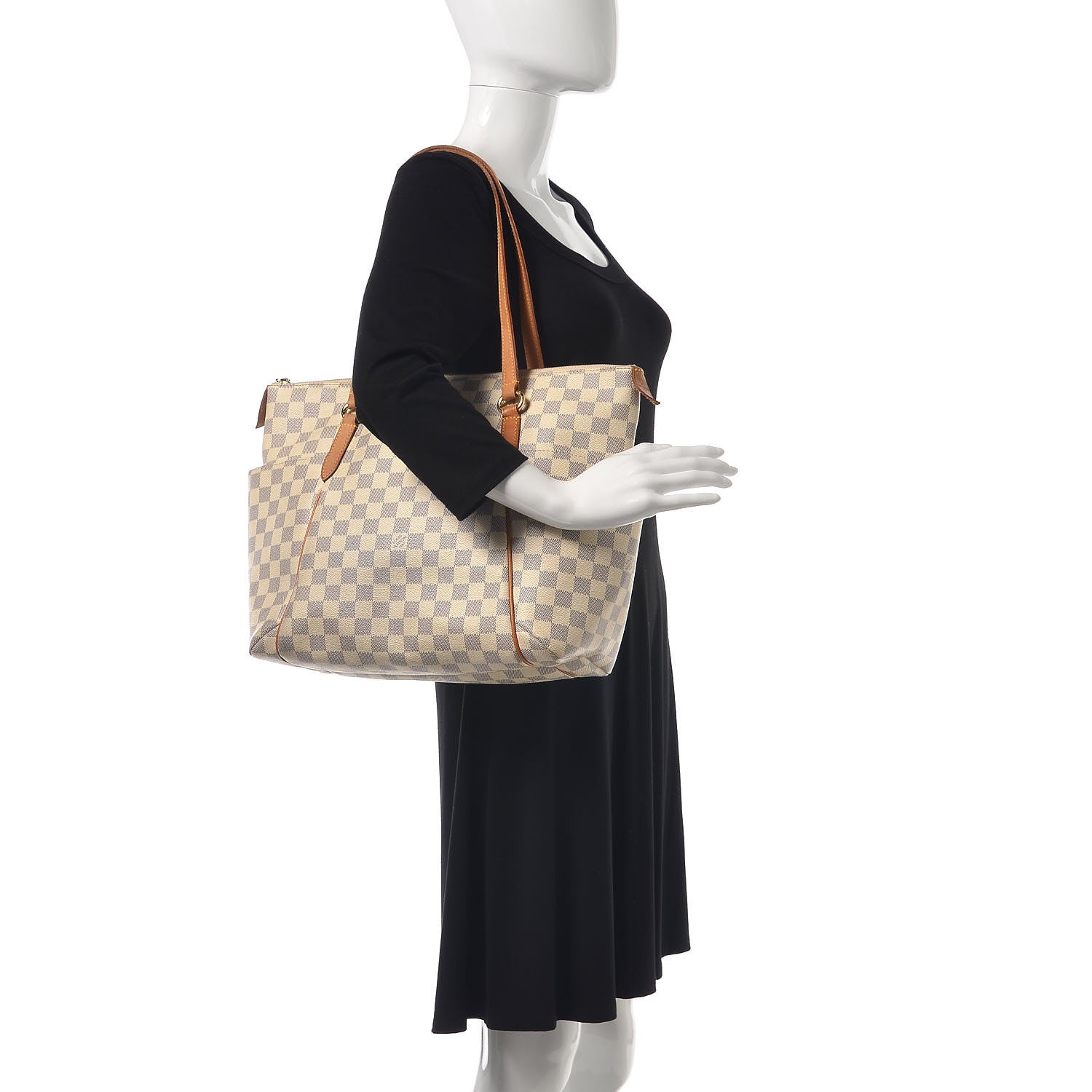 Louis Vuitton Damier Azur Totally MM 2 of 13