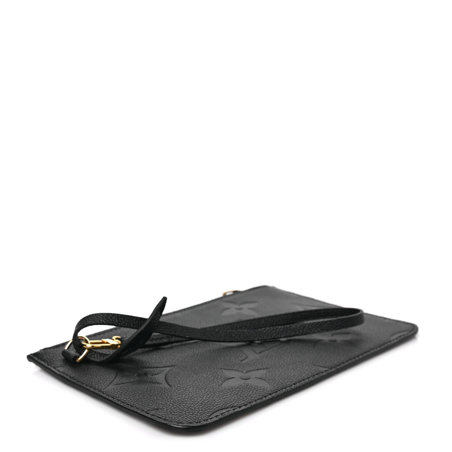 Louis Vuitton Empreinte Monogram Giant Neverfull MM Pochette Black 4 of 5