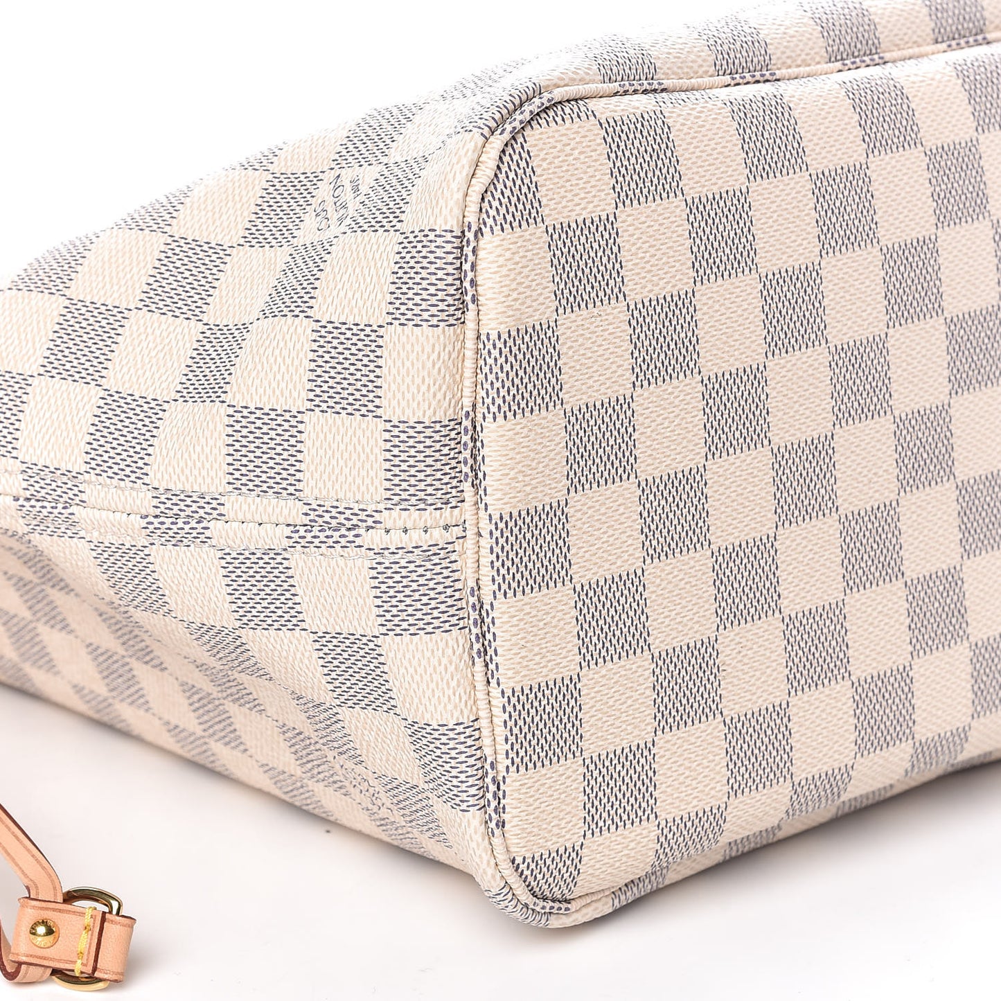 Damier Azur Neo Neverfull MM Rose Ballerine
