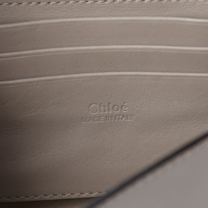 Chloe Suede Calfskin Mini Faye Shoulder Bag Motty Grey 6 of 11