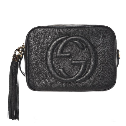 Gucci Pebbled Calfskin Small Soho Disco Bag Black 1 of 8