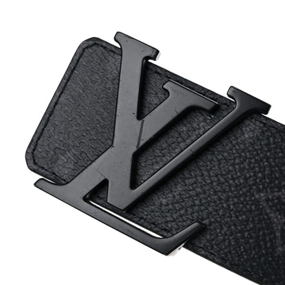 Louis Vuitton Monogram Eclipse Taigarama 40mm LV Initiales Reversible Belt 90 36 Black 10 of 12