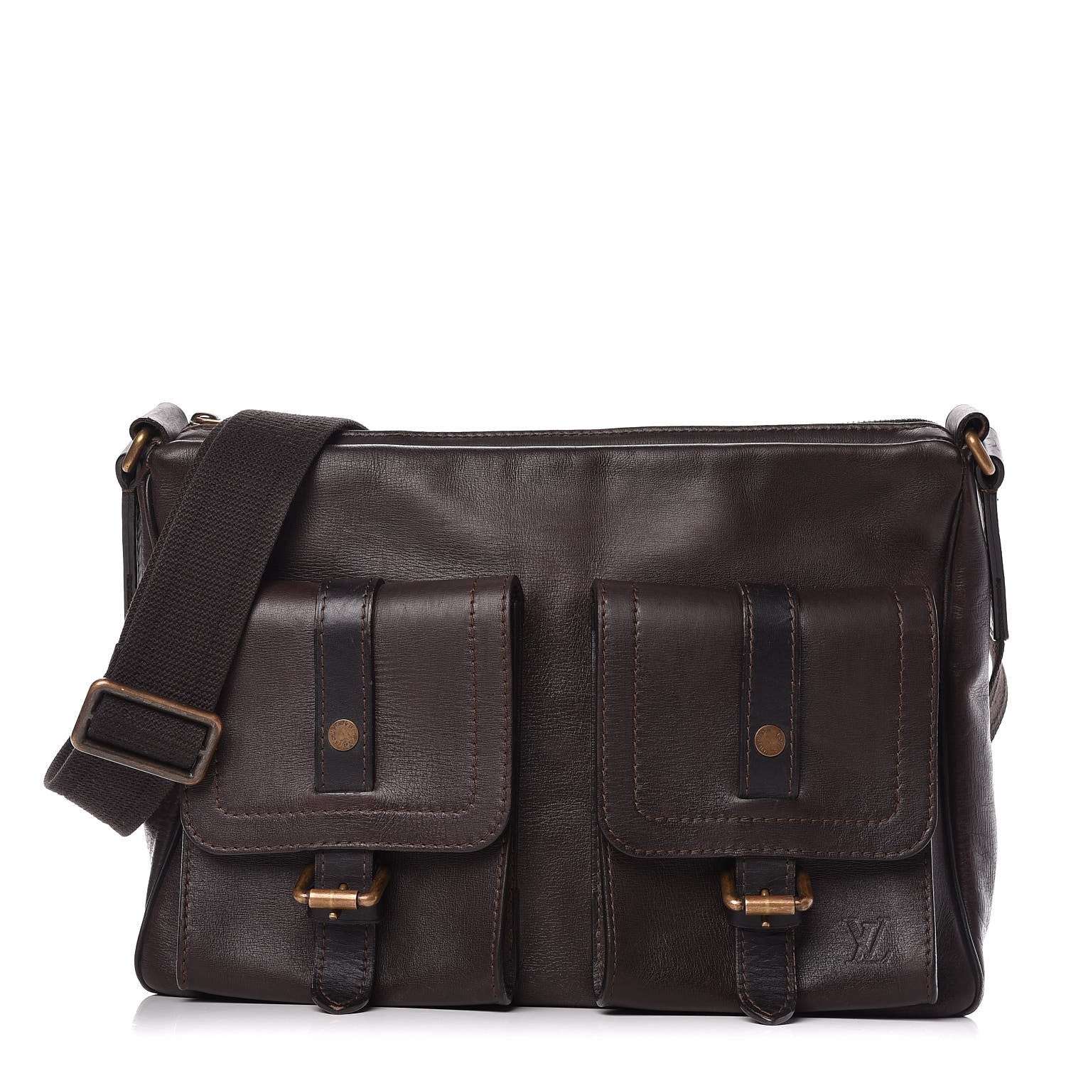 Louis Vuitton Utah Wichita Messenger Bag Coffee 1 of 12