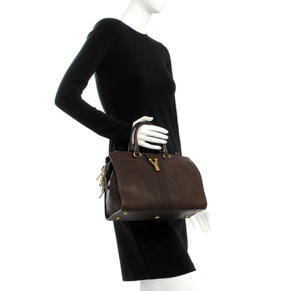 Saint Laurent Sheepskin Small Cabas ChYc Dark Brown 3 of 7