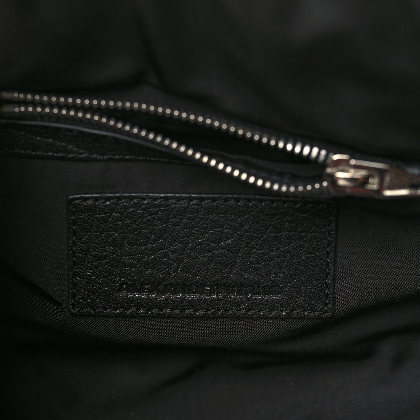Pebbled Lambskin Mini Rockie Black Rhodium Hardware