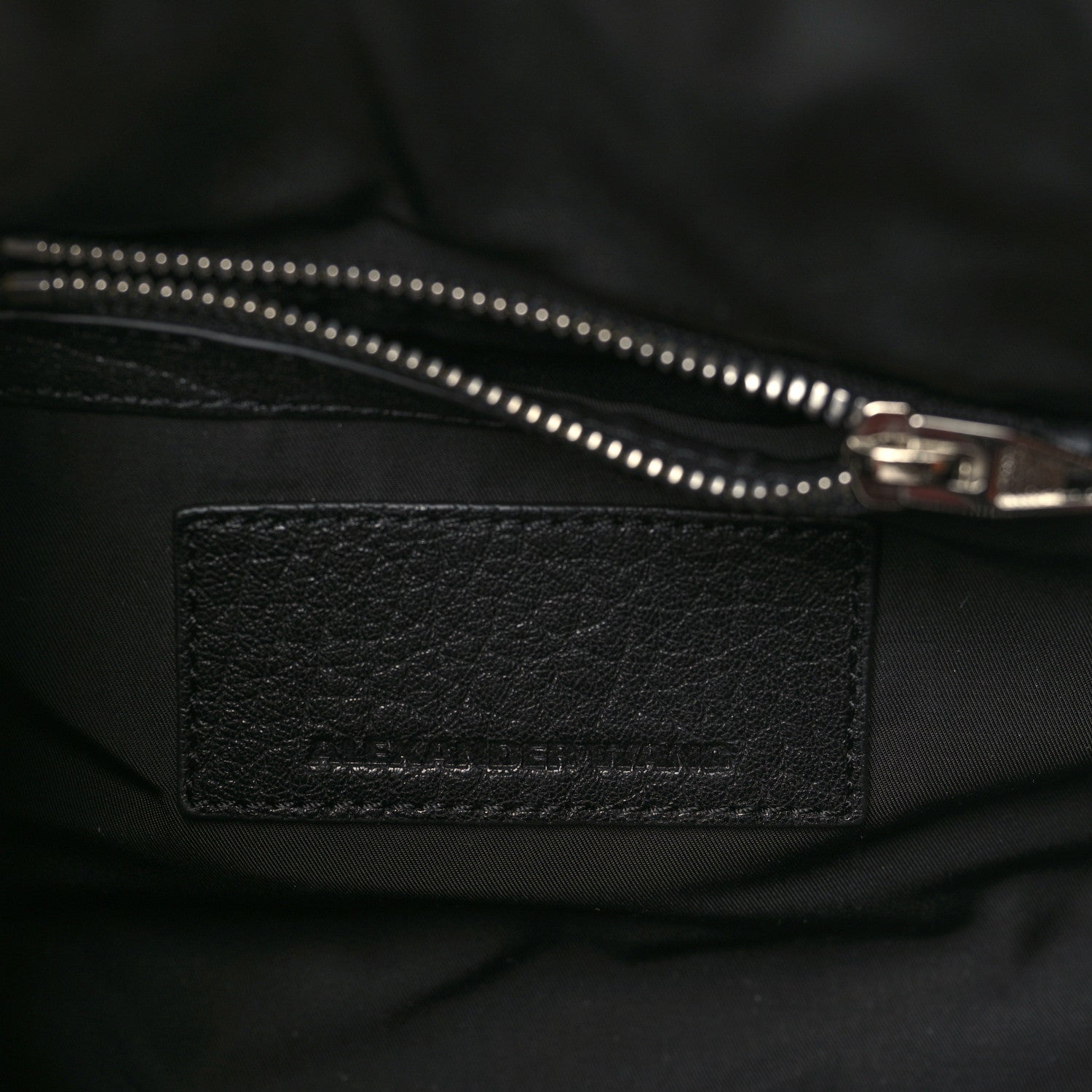 Alexander Wang Pebbled Lambskin Mini Rockie Black Rhodium Hardware 6 of 8