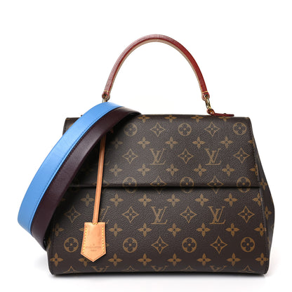 Louis Vuitton Monogram Cluny MM Blue Glacial 1 of 8