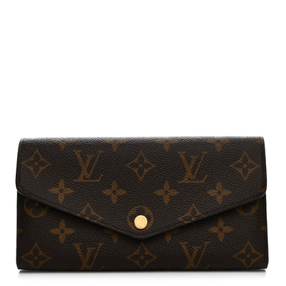 Louis Vuitton Monogram Sarah Wallet NM 1 of 6