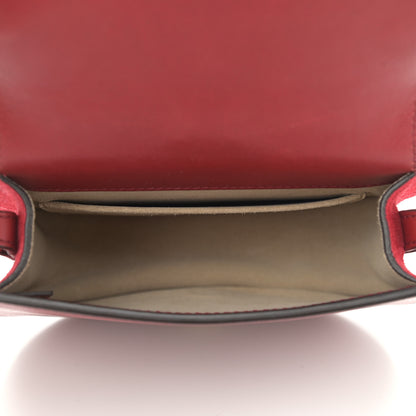 Chloe Calfskin Suede Small Nile Bracelet Bag Intense Red 5 of 12