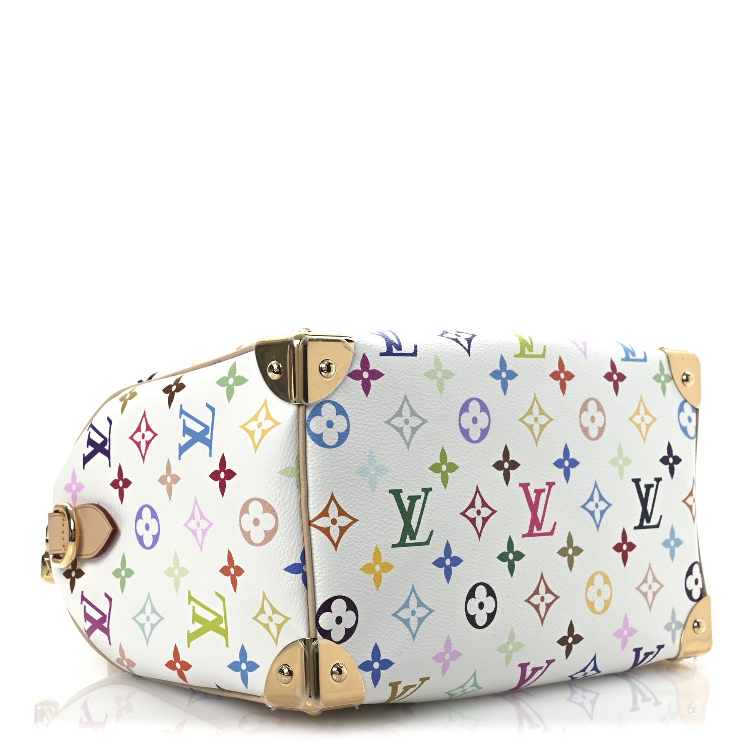 Louis Vuitton LV X TM Monogram Multicolor Speedy Bandouliere 25 White 4 of 12