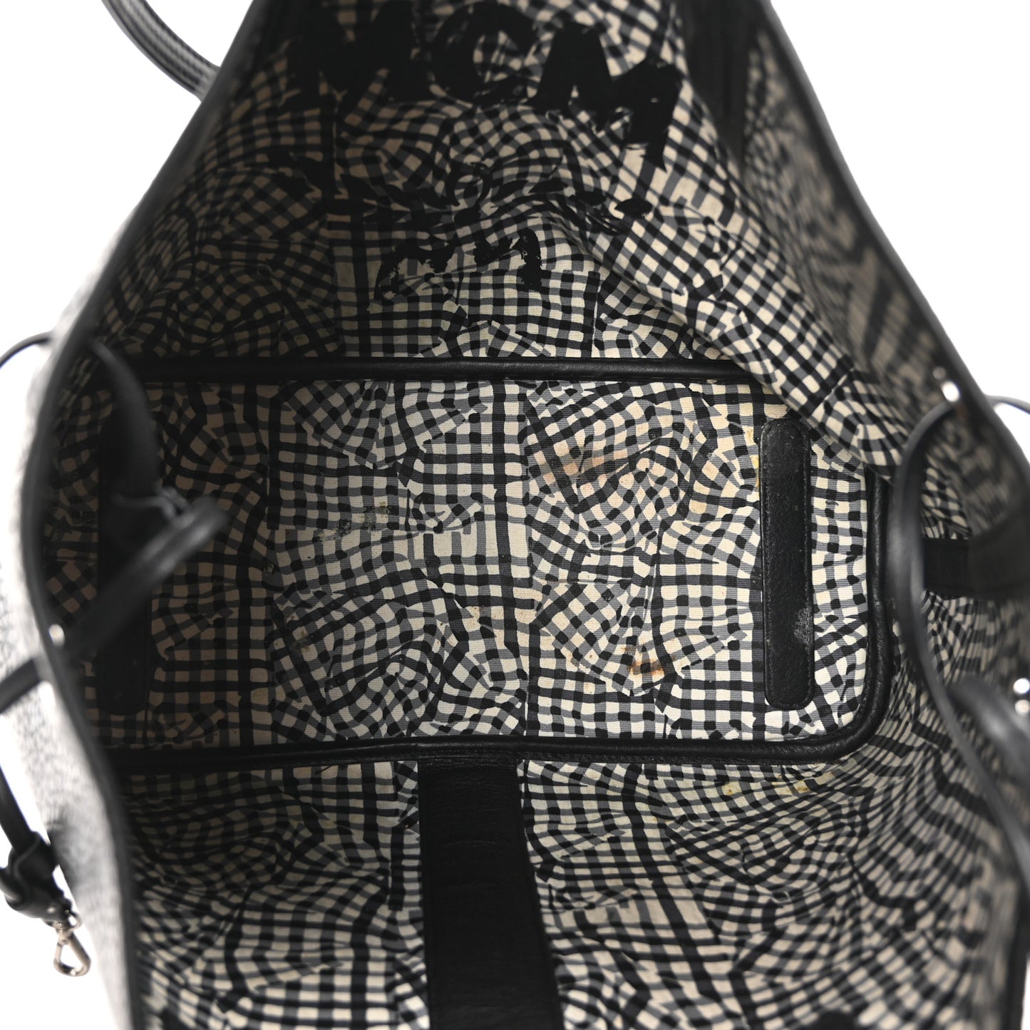 Visetos Medium Liz Reversible Shopper Tote Black