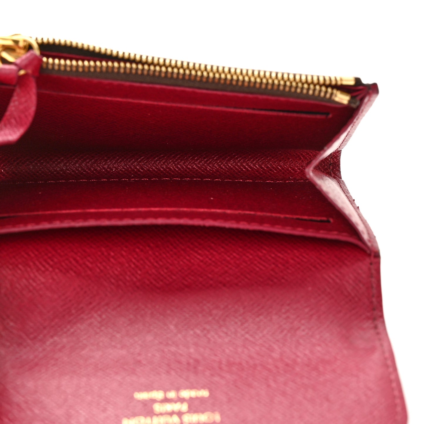 Monogram Rosalie Coin Purse Fuchsia
