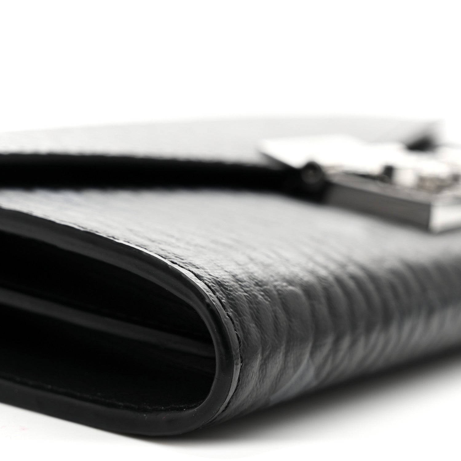 MCM Visetos Large Patricia Wallet On Chain Black 9 of 11