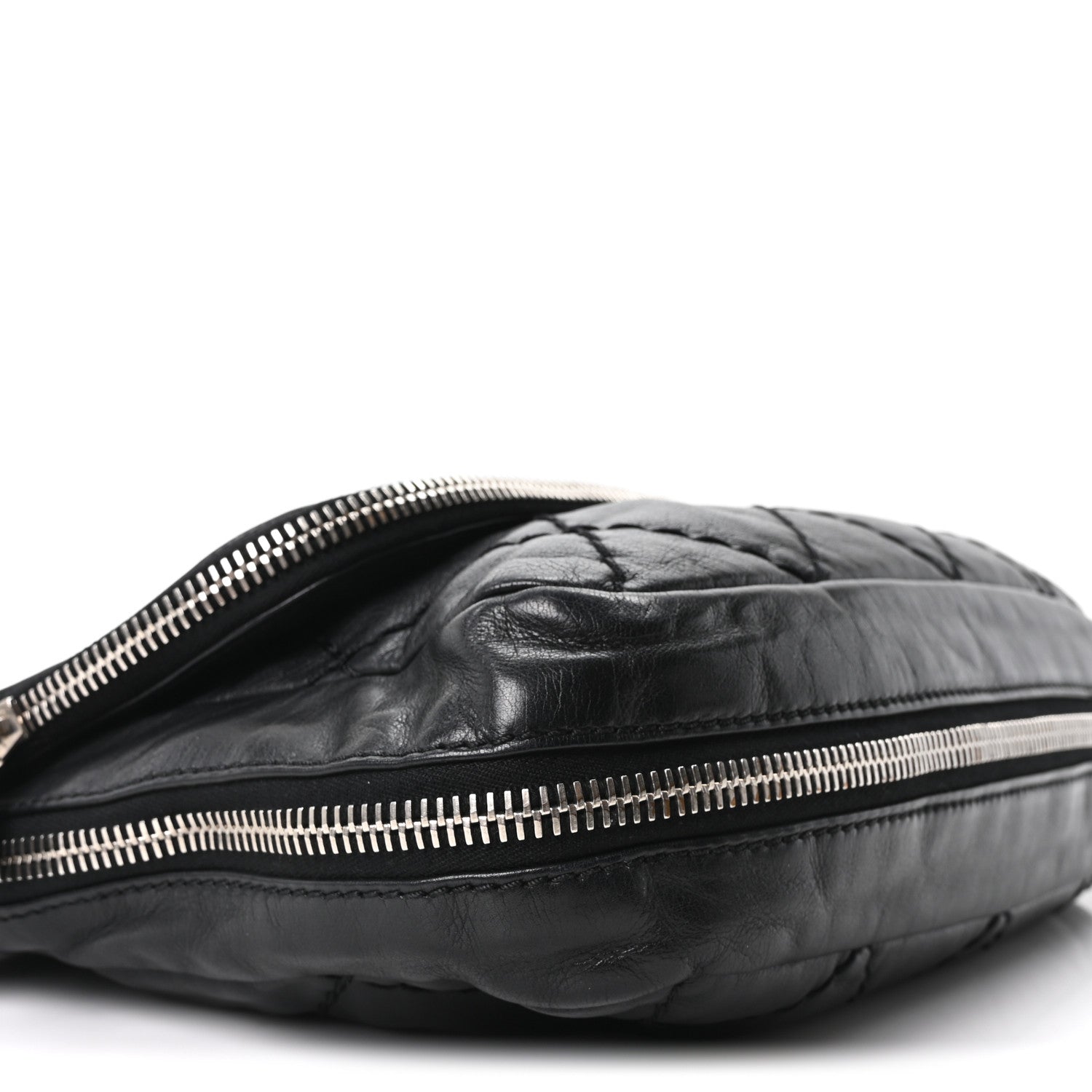 Chanel Calfskin Expandable Flap Black 9 of 10