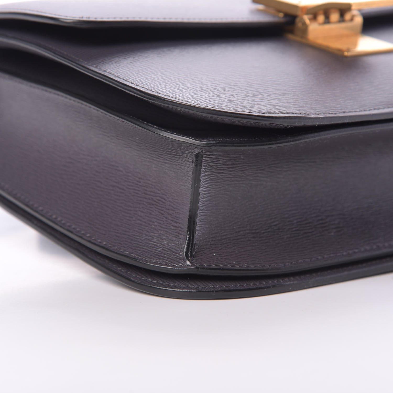 Celine Liege Calfskin Medium Classic Box Flap Bag Grey 9 of 12