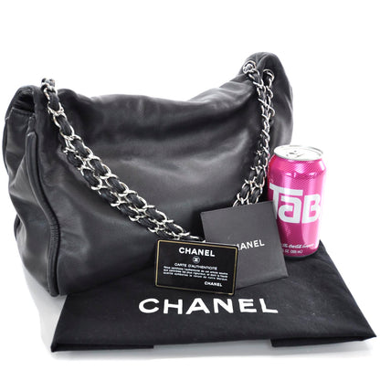 Chanel Lambskin Double Mademoiselle Jumbo Flap Black 3 of 11