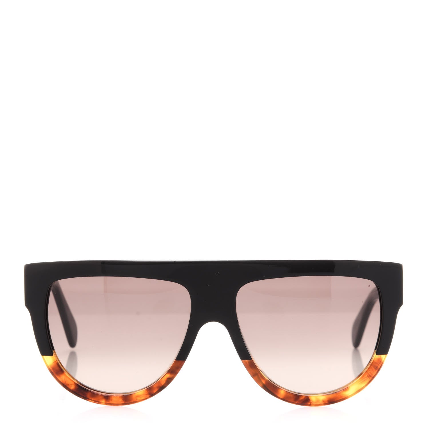 Celine Shadow Sunglasses CL 4001IN Black Havana 2 of 8