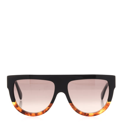 Celine Shadow Sunglasses CL 4001IN Black Havana 2 of 8