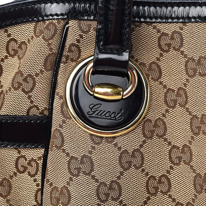 Gucci Monogram Full Moon Tote Black 27 of 27
