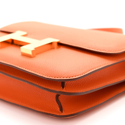 Hermes Epsom Constance 18 Orange 11 of 11