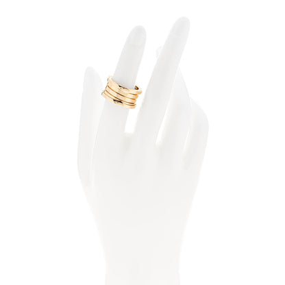 Bulgari 18K Yellow Gold B.Zero1 Four-Band Ring 52 6 2 of 6