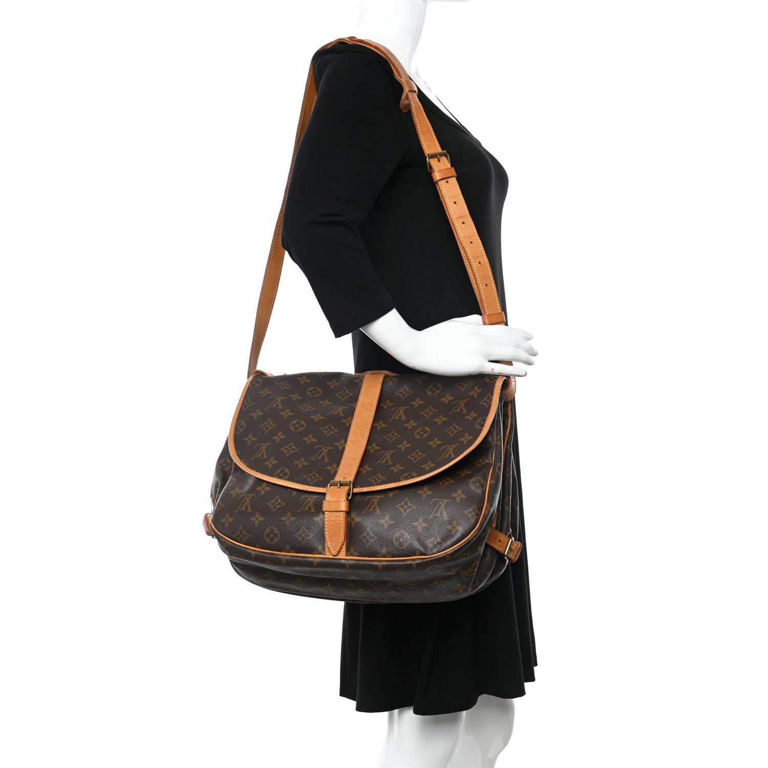 Louis Vuitton Monogram Saumur 35 2 of 14
