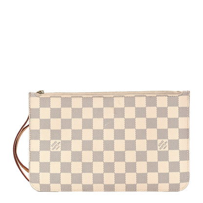 Louis Vuitton Damier Azur Neverfull MM GM Pochette 1 of 11