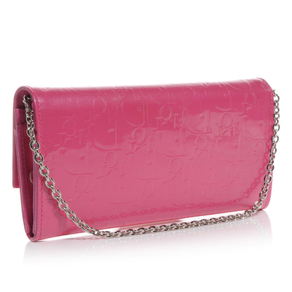 Christian Dior Patent Ultimate Rendez-Vous Convertible Wallet Fuchsia 3 of 8