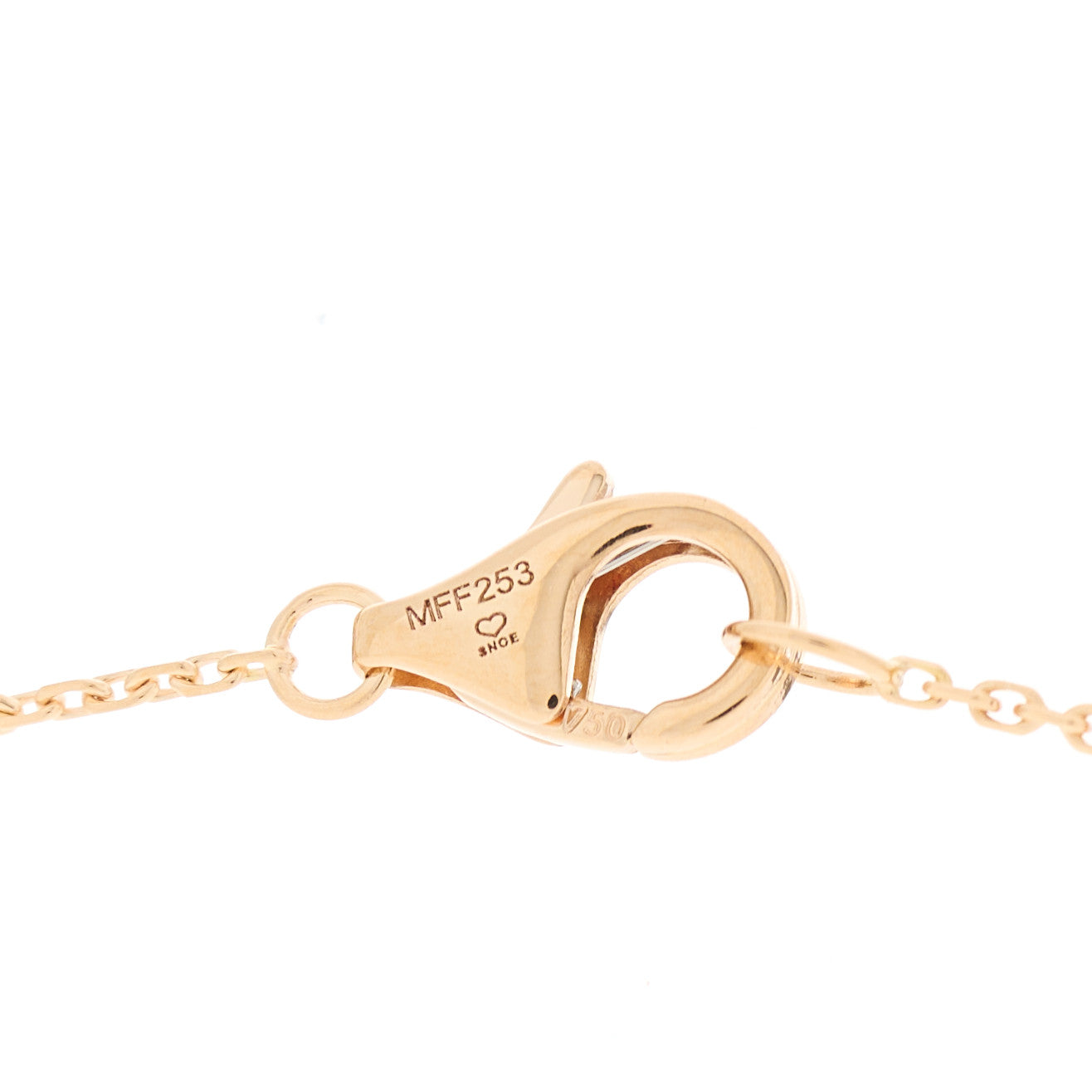18K Pink Yellow White Gold Diamond Trinity Pendant Necklace