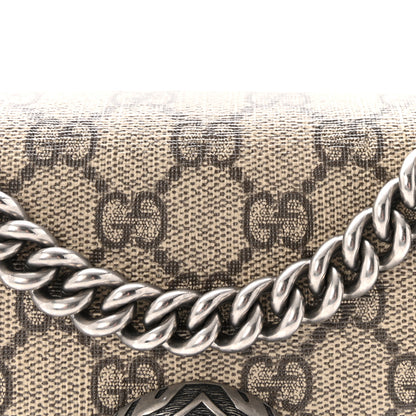 Gucci GG Supreme Monogram Mini Dionysus Shoulder Bag Taupe 8 of 10