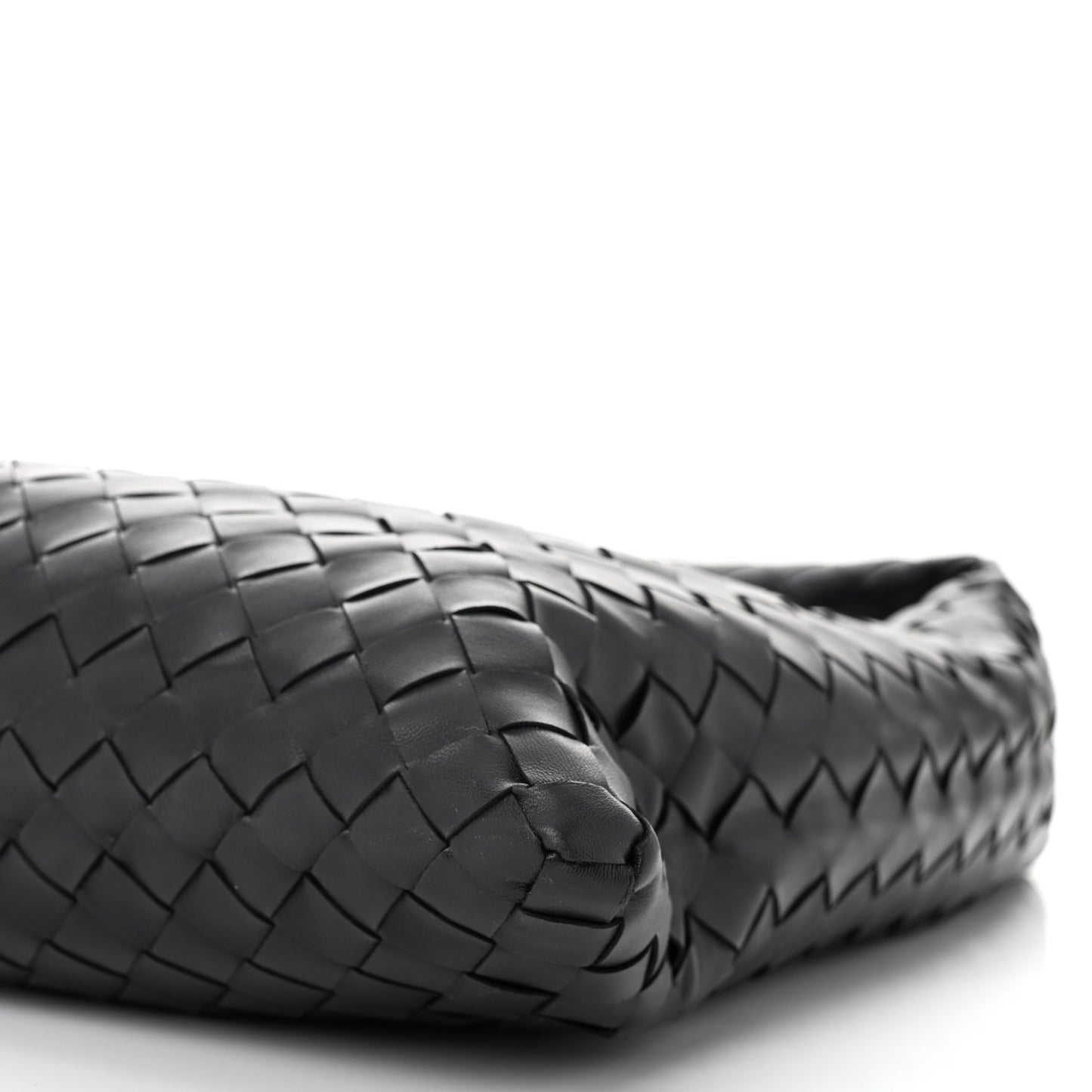 Calfskin Intrecciato Small Hop Ardoise