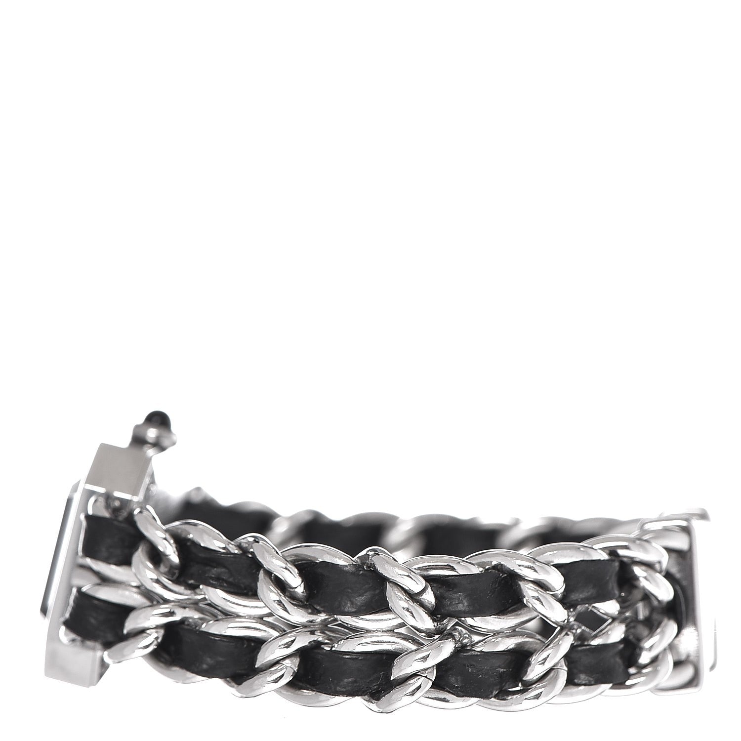 Chanel Stainless Steel Lambskin 20mm Chain Premiere Quartz Watch M 4 of 8