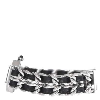 Chanel Stainless Steel Lambskin 20mm Chain Premiere Quartz Watch M 4 of 8