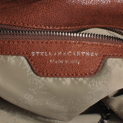Stella McCartney Faux Leather Shaggy Deer Large Falabella Brown 5 of 7
