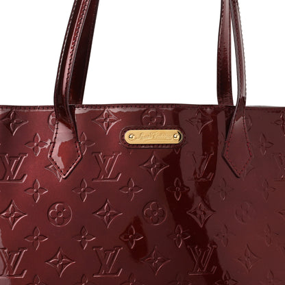 Louis Vuitton Vernis Wilshire GM Rouge Fauviste 6 of 8