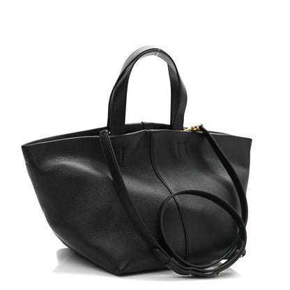 Mansur Gavriel Calfskin Mini Tulipano Bag Black 3 of 9