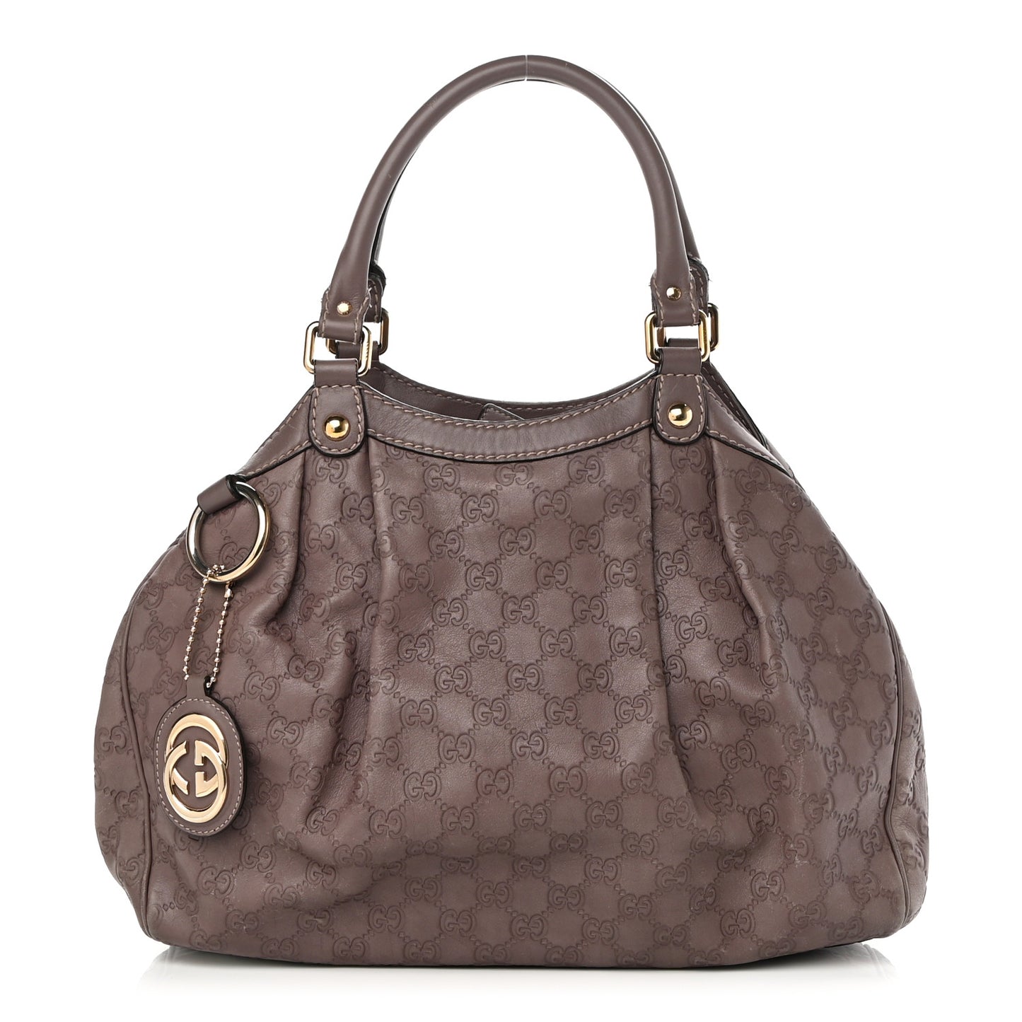 Guccissima Signature Medium Sukey Tote Old Mauve