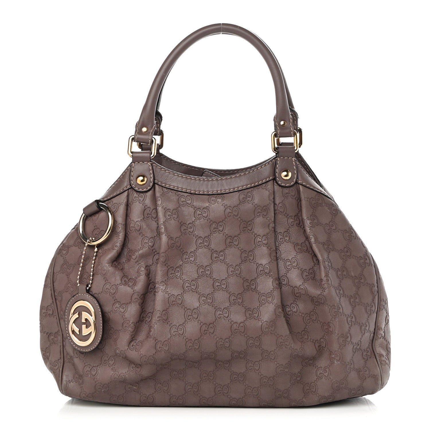 Gucci Guccissima Signature Medium Sukey Tote Old Mauve 1 of 17